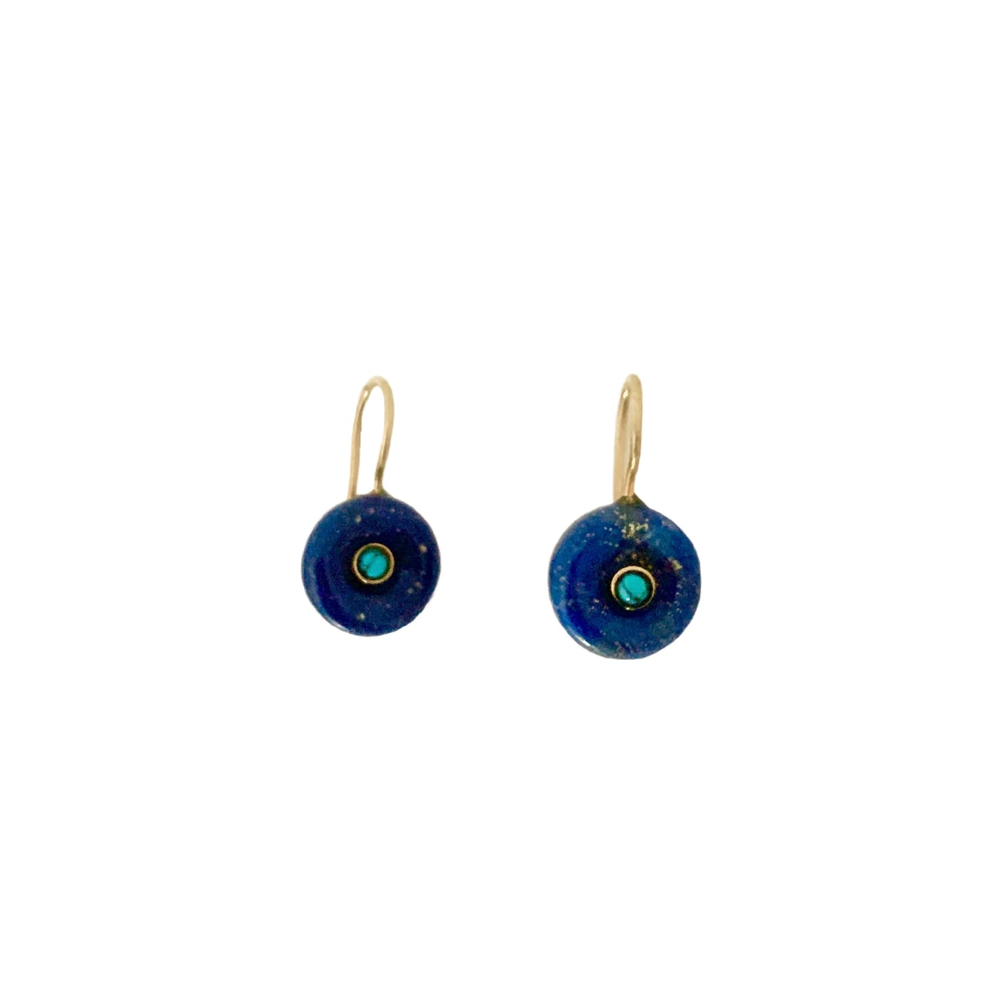 Earrings lapis