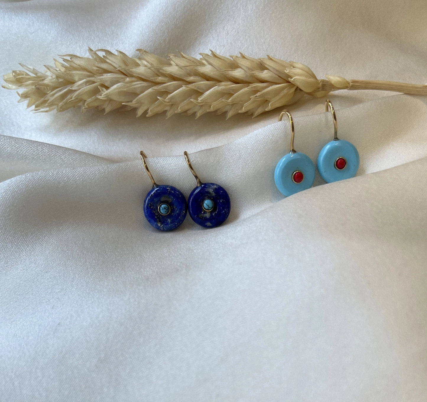 Earrings turquoise