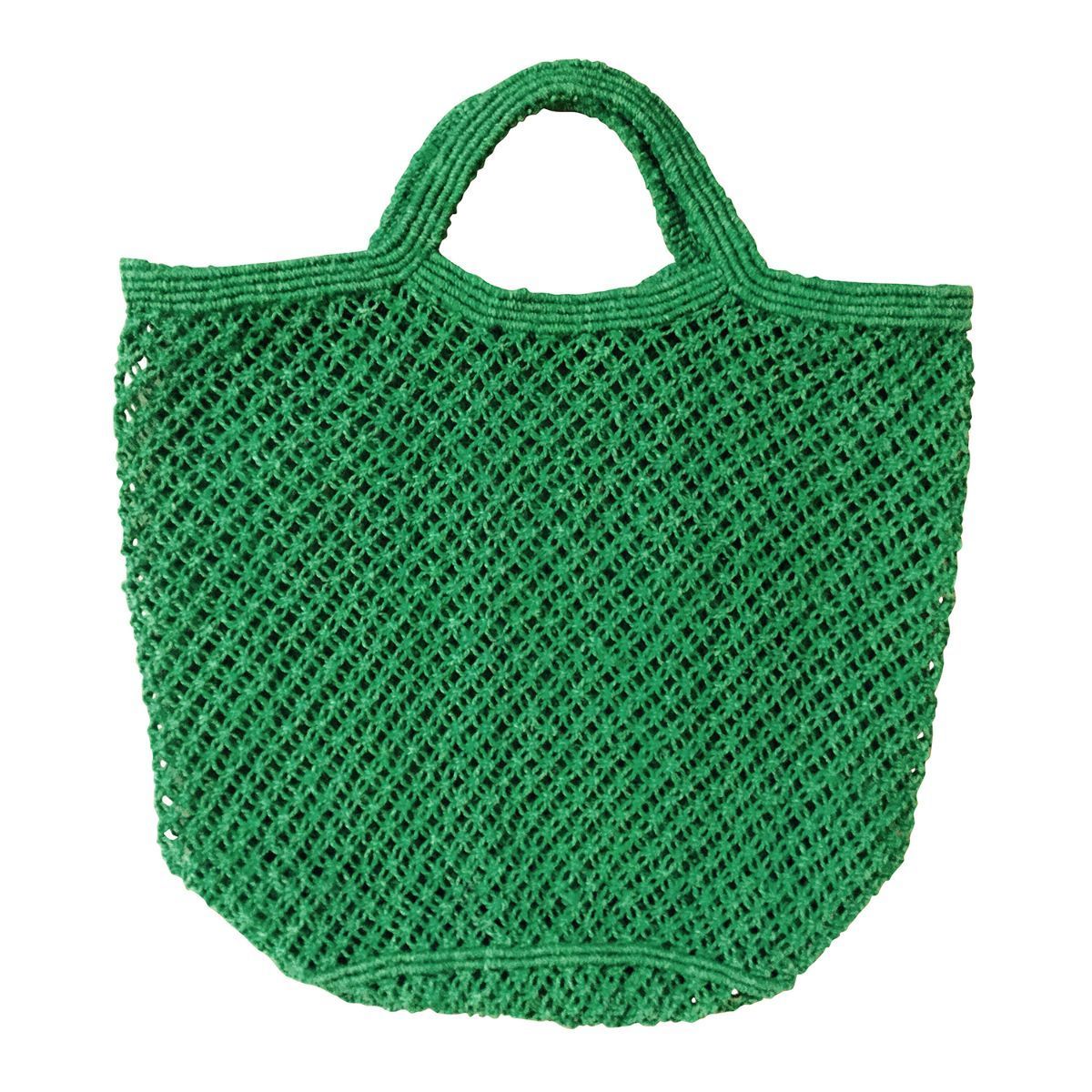 Raffia-indkøbstaske