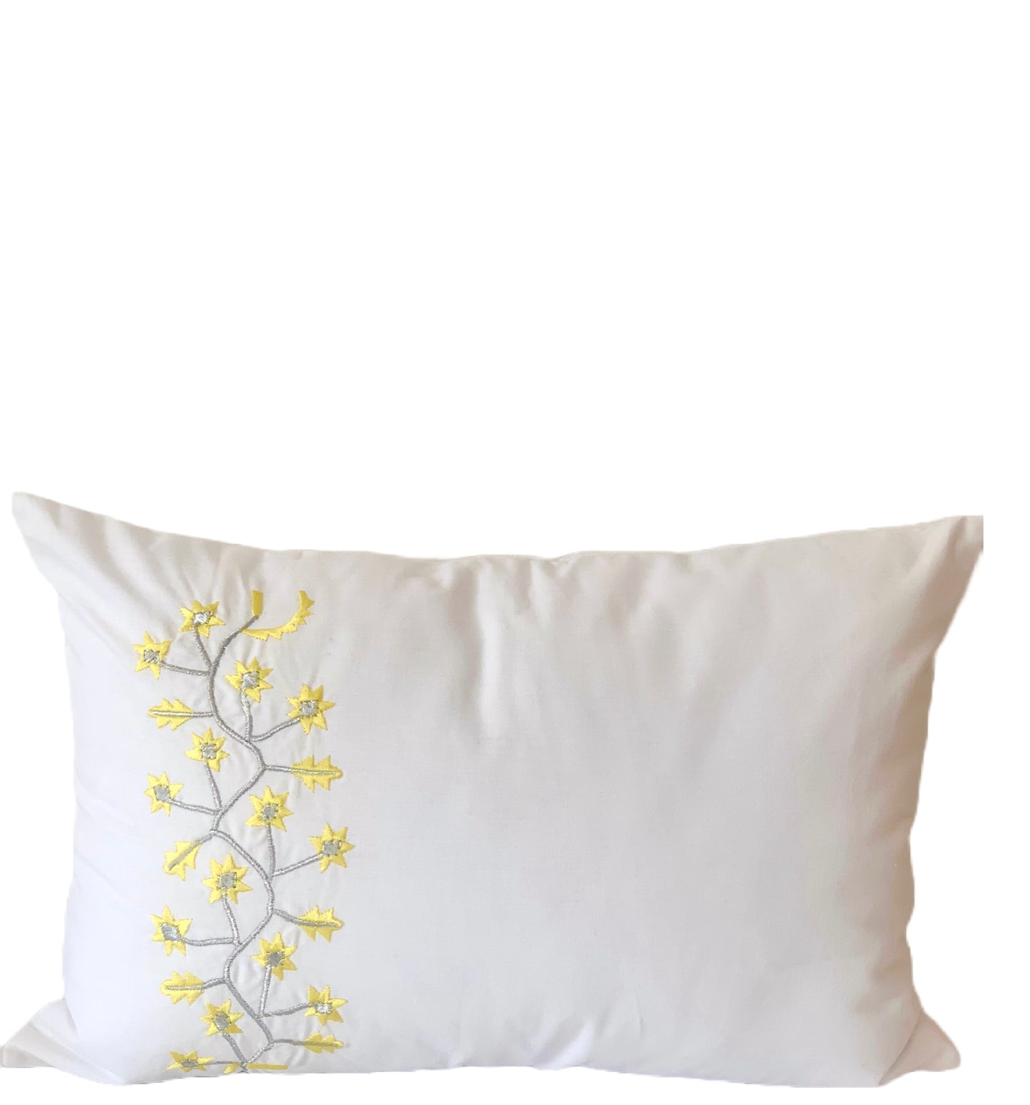Small embroidered pillow