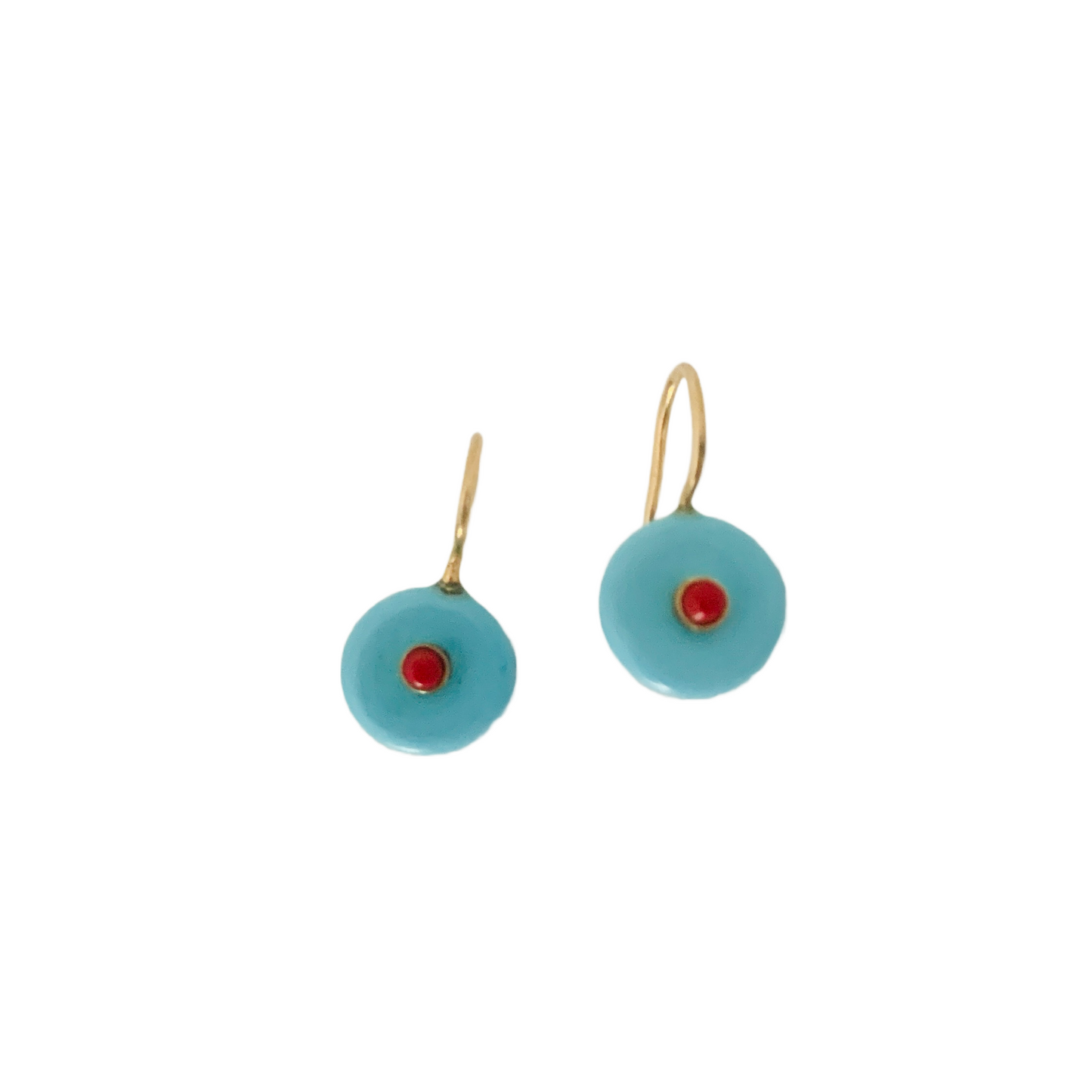 Earrings turquoise