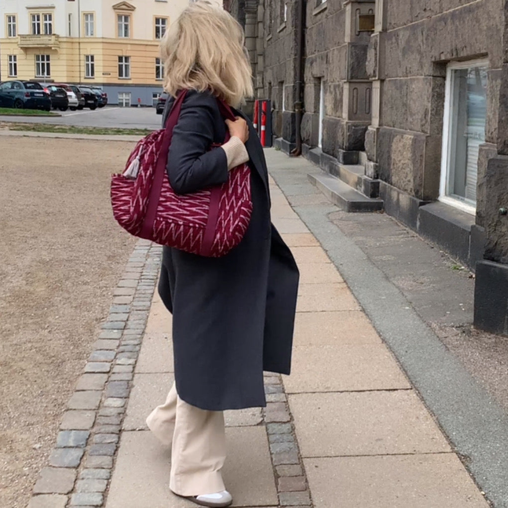 Ikat shoulder bag