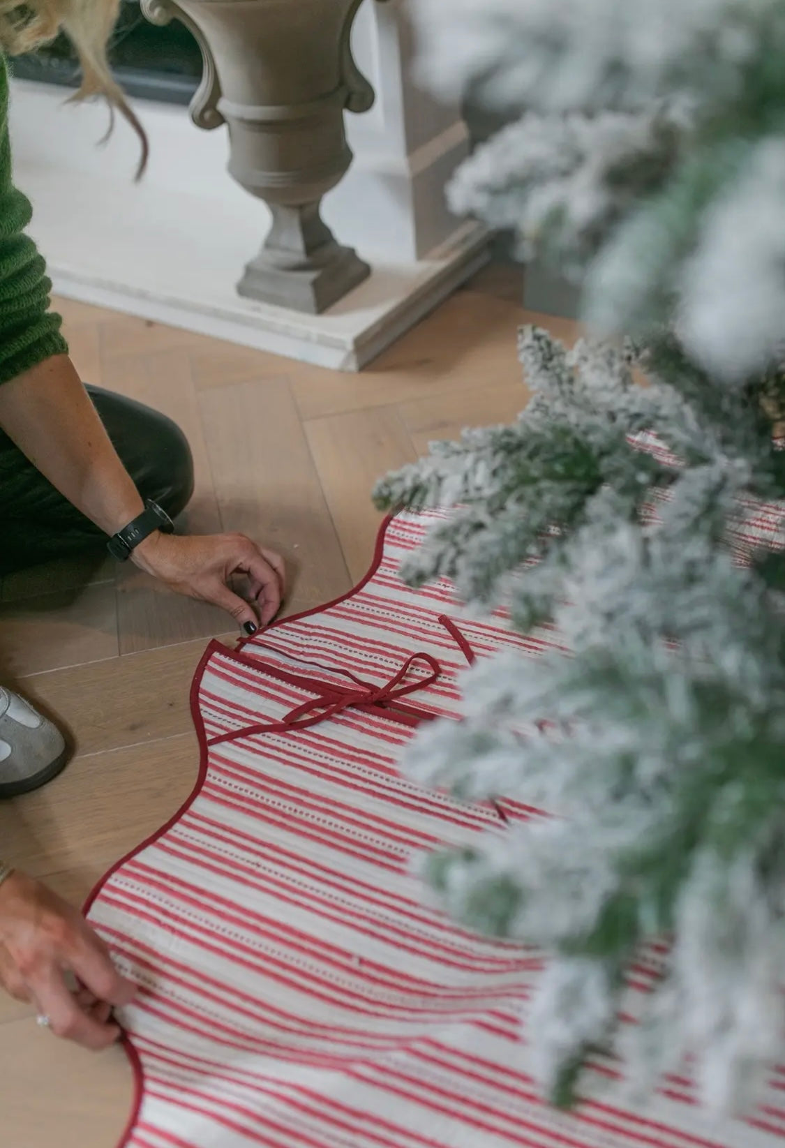 Christmas tree skirt