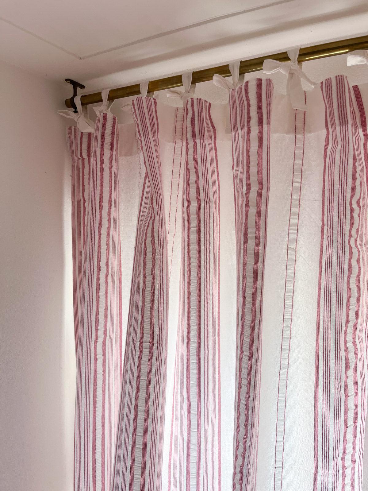 Striped curtain