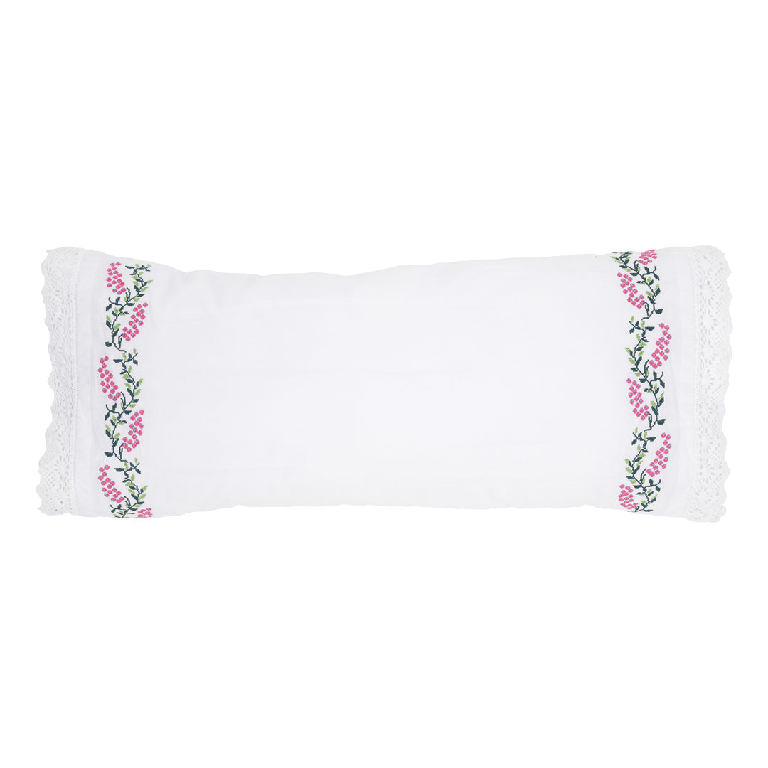 Cushion with embroidery
