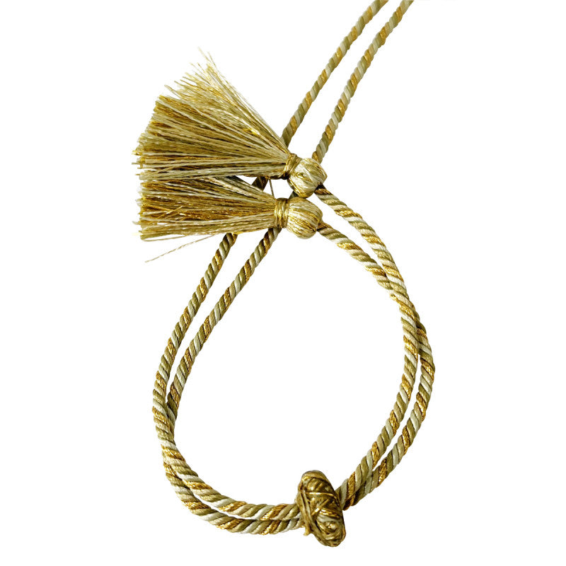Medalje-halskæde med topas