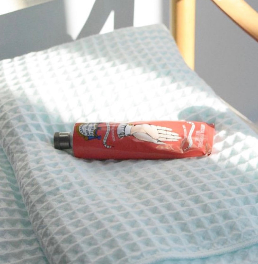 Waffled towel