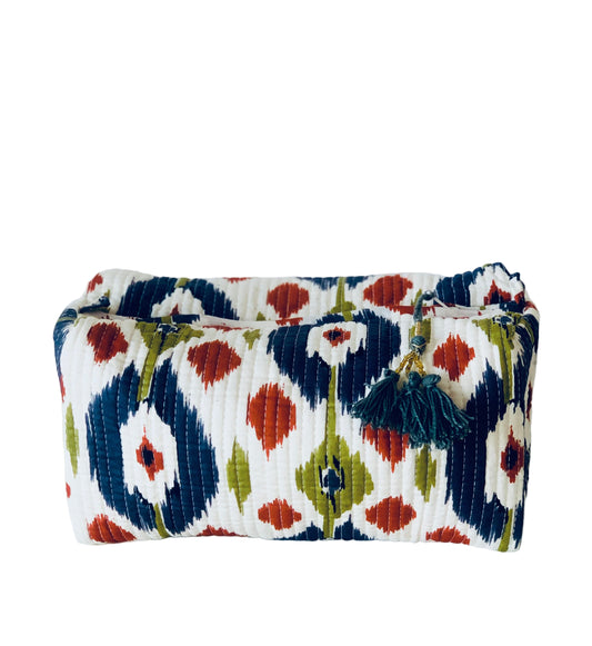 Ikat toiletry bag