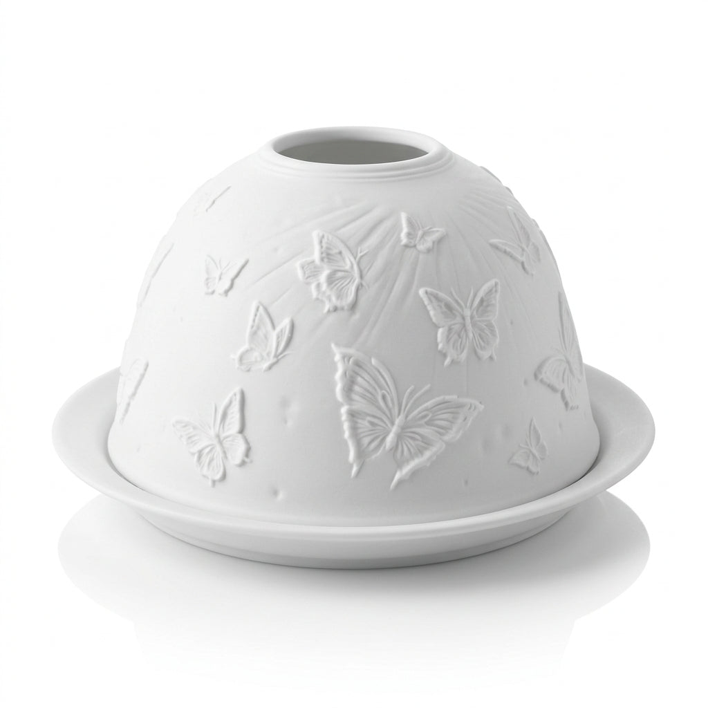 Porcelain tealight holder
